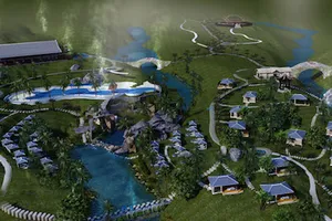 Miễn phí cho người Đà Nẵng tắm suối khoáng nóng trên núi Thần Tài