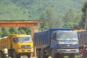 Đà Nẵng siết chặt quản lý các công ty vận tải khoáng sản