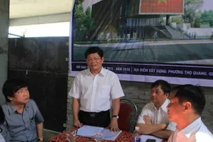 Lá cờ Tổ quốc đặc biệt ở nhà trưng bày Hoàng Sa