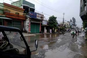 Tháng 5 đường quốc lộ 1 qua Quảng Nam hết ổ voi