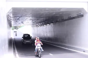 Hầm chui trên 137 tỉ mới hoạt động đã gây phiền toái