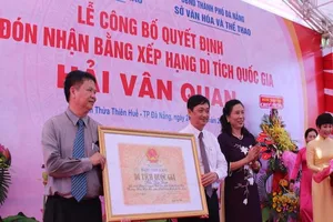 Hải Vân Quan chính thức là di tích lịch sử quốc gia