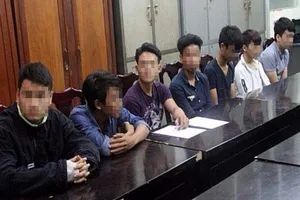 9 thanh niên đập phá hàng loạt ô tô ở Đà Nẵng bị bắt