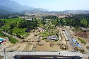 Dự án kênh thoát lũ chậm như... rùa bò