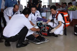 Diễn tập ứng phó với thảm họa phục vụ APEC