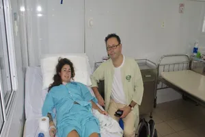 Du khách Anh bị vỡ tim do tai nạn giao thông