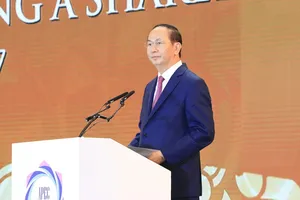Chủ tịch nước Trần Đại Quang phát biểu tại CEO Summit
