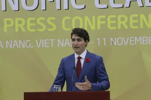 Thủ tướng Canada nói về việc vắng mặt tại cuộc họp TPP 