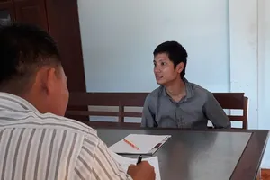 Trộm xe tang vật trong trụ sở công an