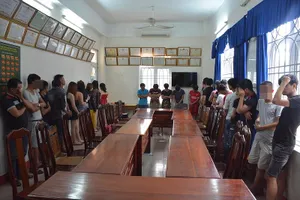 34 người dùng ma túy trong quán karaoke