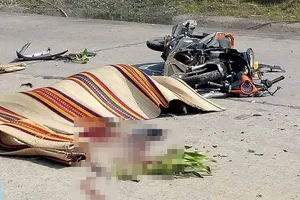 Đi mời đám cưới, nam thanh niên tông công nông tử vong