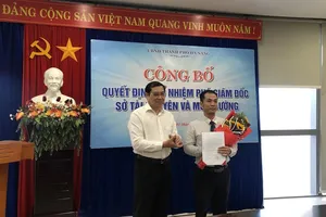 Thư ký Chủ tịch Đà Nẵng làm phó giám đốc Sở TN&MT