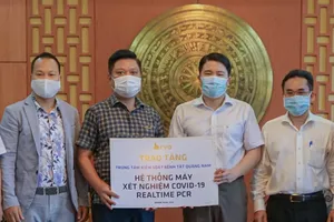 Quảng Nam được tặng hệ thống máy xét nghiệm Realtime PCR