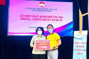 PNJ ủng hộ 2 tỉ đồng vào Quỹ vaccine chống dịch COVID-19