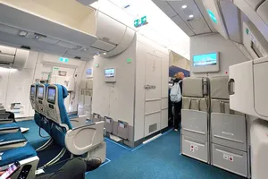 Cảng vụ hàng không miền trung lên tiếng về sự việc hành khách nói có súng. Ảnh: LP.