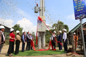 Canh Tiến – làng cuối cùng của tỉnh Bình Định đã được cấp điện