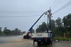 Khắc phục 207 sự cố, hơn nửa triệu khách hàng được cấp điện trở lại