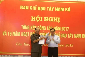 Sắp xếp lại cán bộ khi kết thúc Ban chỉ đạo Tây Nam bộ