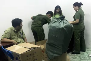 Hàng trăm công an vây một điểm nghi bán hàng đa cấp