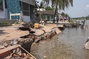 Hồ chứa thượng nguồn Mekong gây xói lở nghiêm trọng ĐBSCL