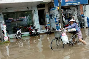 Nước đầu nguồn lên sớm, nhiều nơi ĐBSCL ngập nặng