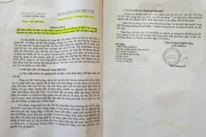 Chánh án Tòa Long Mỹ bị đề nghị kỷ luật