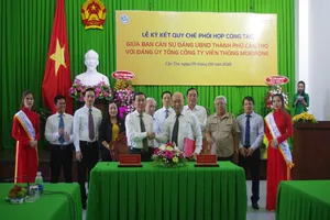 Cần Thơ ký kết Quy chế phối hợp công tác với MobiFone