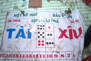 Sòng tài xỉu phục vụ 'tận răng' con bạc ở Vĩnh Long