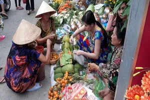 Mùi chợ quê ngày giáp tết