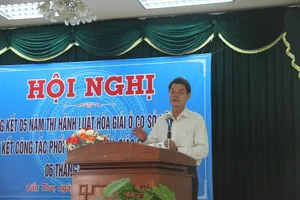 Hòa giải cơ sở ở Cần Thơ có tỉ lệ thành công gần 80%