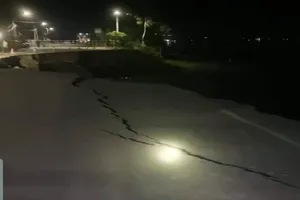 Quốc lộ 91 tiếp tục sạt lở