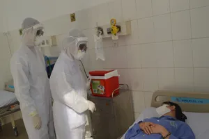 BV Đa khoa Trung ương Cần Thơ diễn tập phòng chống COVID-19