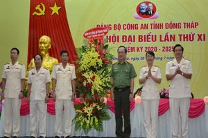 Thượng tướng Nguyễn Văn Thành dự Đại hội Công an Đồng Tháp