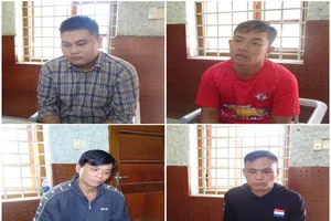 4 người trong vụ hỗn chiến ở An Giang ra đầu thú