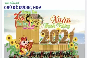 Đường hoa xuân Cao Lãnh sắp diễn ra có gì hấp dẫn?