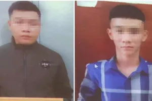 Nguyễn Quốc An (trái) và Đào Nhật Hào. Ảnh: HD