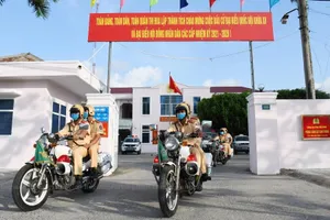 Trà Vinh: 3 lực lượng đảm bảo an ninh trật tự bầu cử