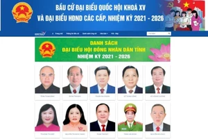 Đồng Tháp công bố danh sách 58 đại biểu HĐND tỉnh