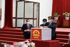 HĐND TP Cần Thơ khóa X bầu các chức danh chủ chốt