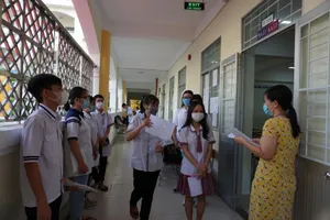 An Giang: 1 thí sinh nhập viện sau 30 phút làm bài