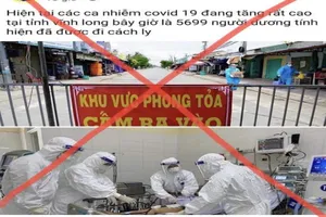 Vĩnh Long: Em chồng lập Facebook giả chị dâu đăng tin sai về COVID-19