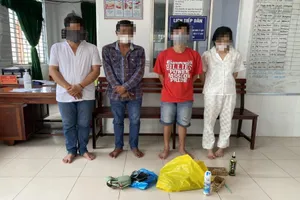 4 người thuê nhà nghỉ chơi ma túy giữa lúc giãn cách ở Cần Thơ