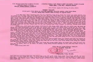 Trà Vinh kêu gọi hỗ trợ người dân xa quê gặp khó khăn