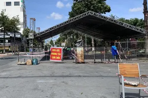 Ảnh minh họa khu phong tỏa phòng chống dịch COVID-19