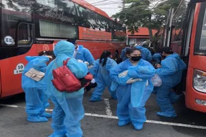 Vĩnh Long bắt đầu đón công dân từ TP.HCM về quê 