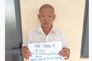 Tạm giữ người đập phá trụ sở công an xã ở Trà Vinh