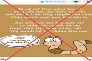 Cô gái ở Cần Thơ bị mời làm việc vì đăng tin 'giun đất trị COVID-19'