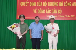 Nhân sự mới tại Cục An ninh điều tra và Công an tỉnh Trà Vinh