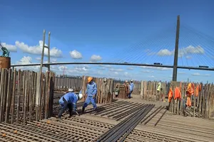 Gói thầu chính dự án cầu Mỹ Thuận 2 đã khởi công