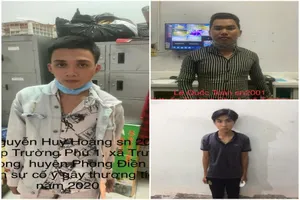 Nhóm dàn cảnh giật điện thoại bị bắt